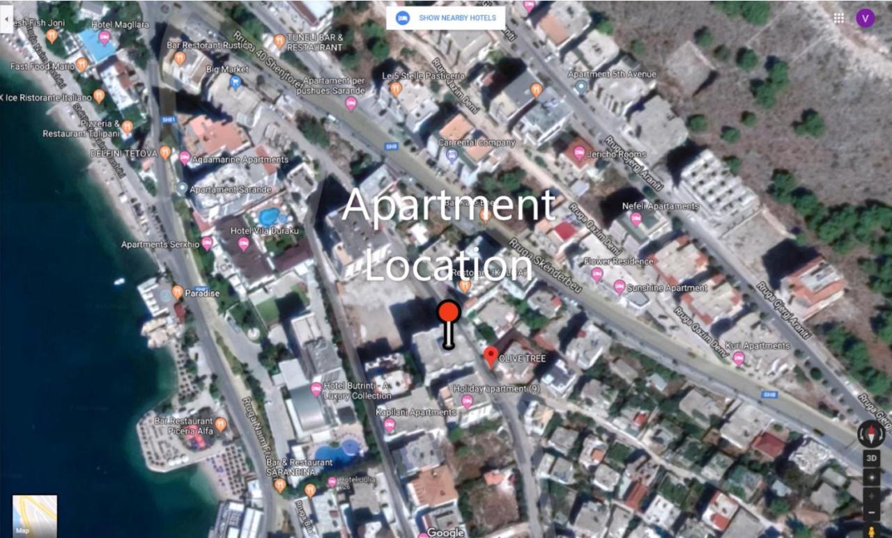 Bakija Apartments Sarande Ngoại thất bức ảnh